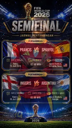 Jadwal Semifinal