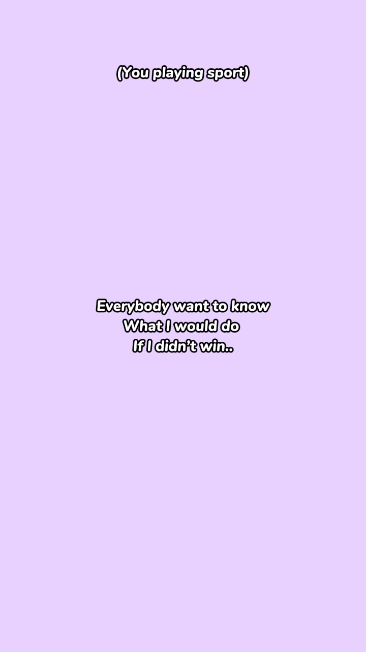 Ig we’ll never kno