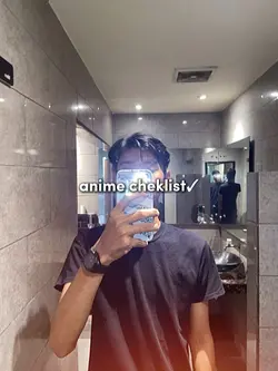 anime cheklist