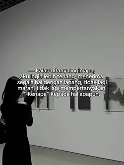 kalau ditanya mau ap