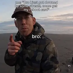 where is bro?💀🙏