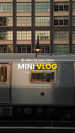 mini vlog 1 minute