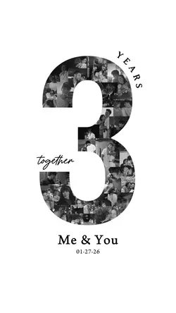 3rd year anniversary