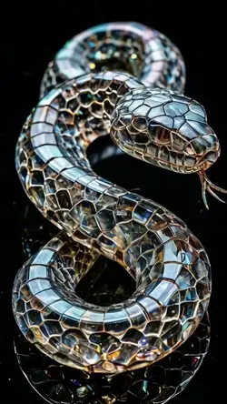 serpent d'opale