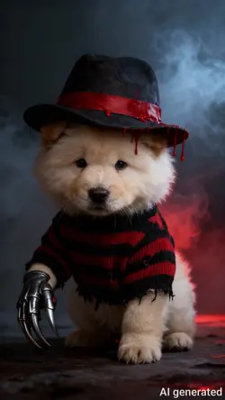 MY DOG AS FREDDY🎃