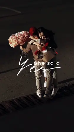 She said yes ๐
