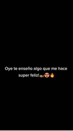 Lo que me hace feliz
