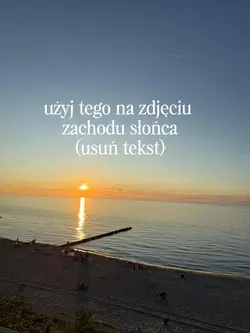 zachód słońca 