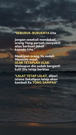 SEBURUK-BURUK KITA