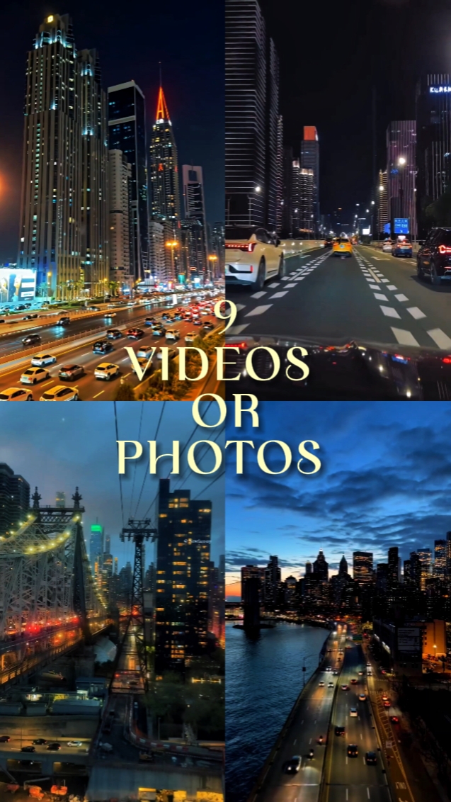 9 VIDEOS OR PHOTOS 