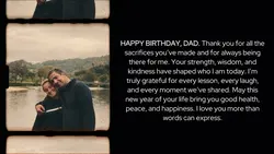 HAPPY BIRTHDAY MYDAD