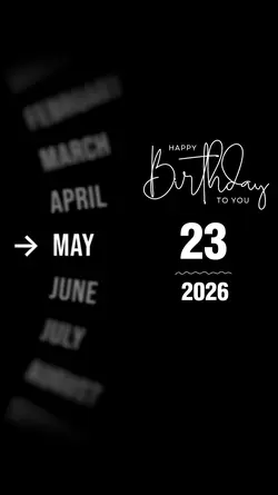 BDAY BROTHER 23 MAY