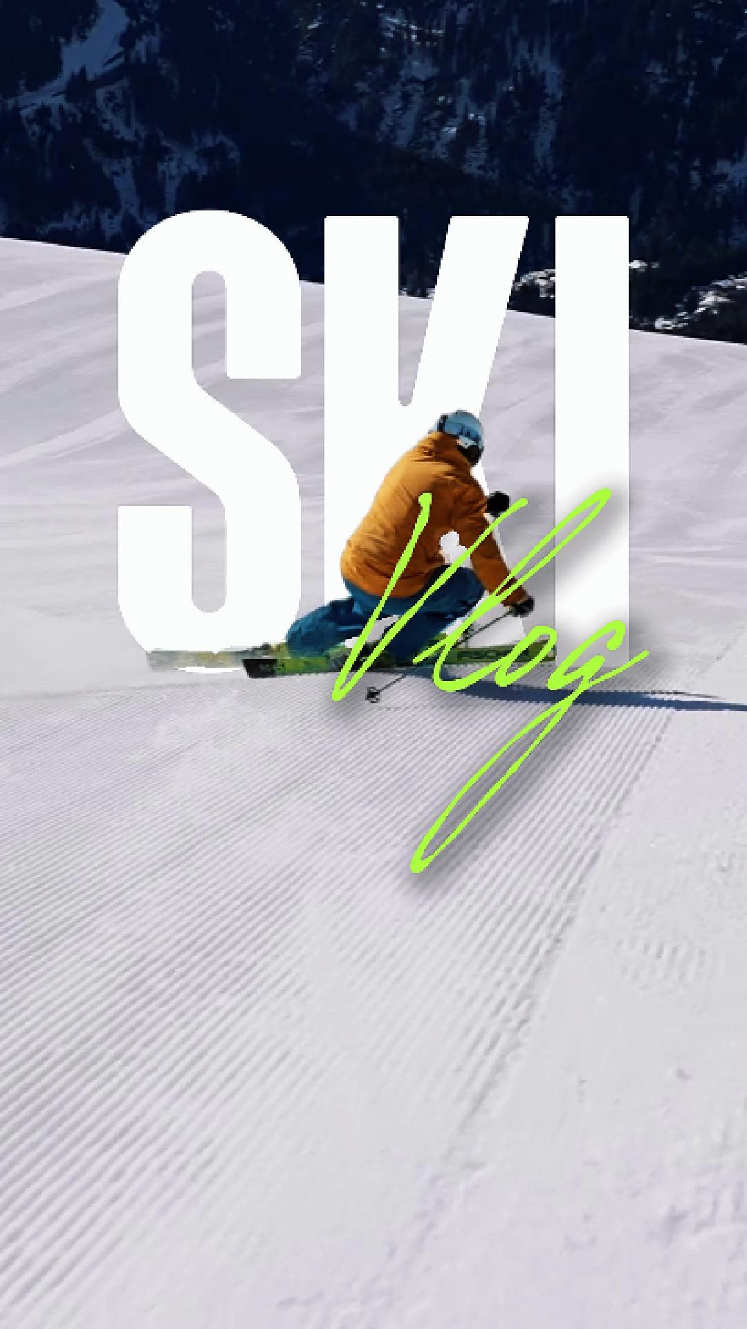 ski vlog