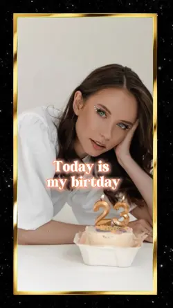 My birthday 