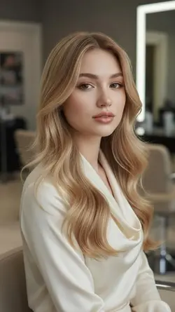 voluminous wavy hair