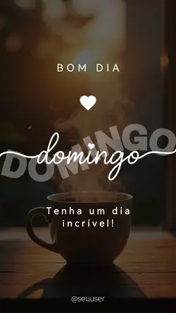 Bom dia Domingo