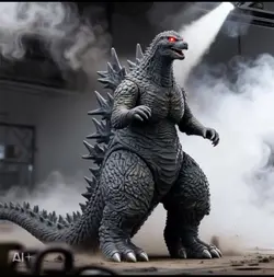 3D Godzilla