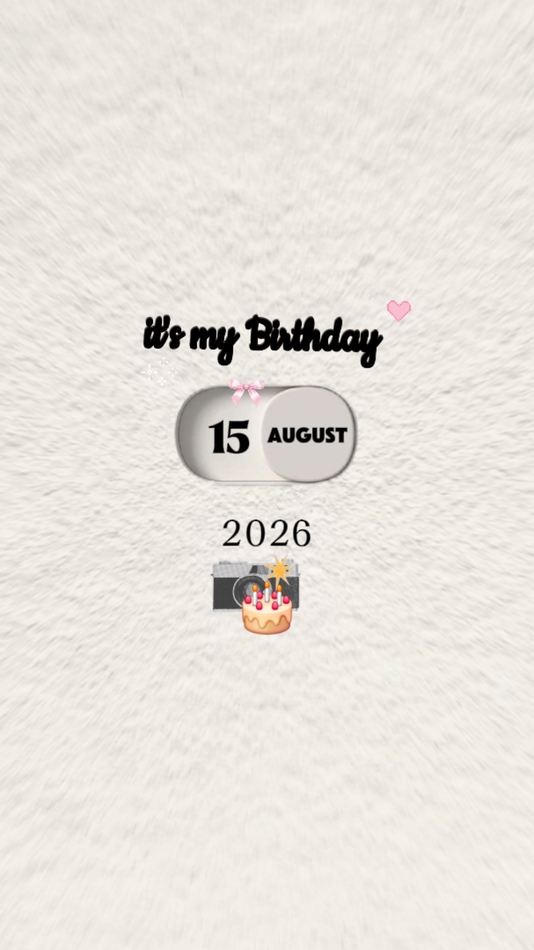 HBD 15 AUGUST 2026