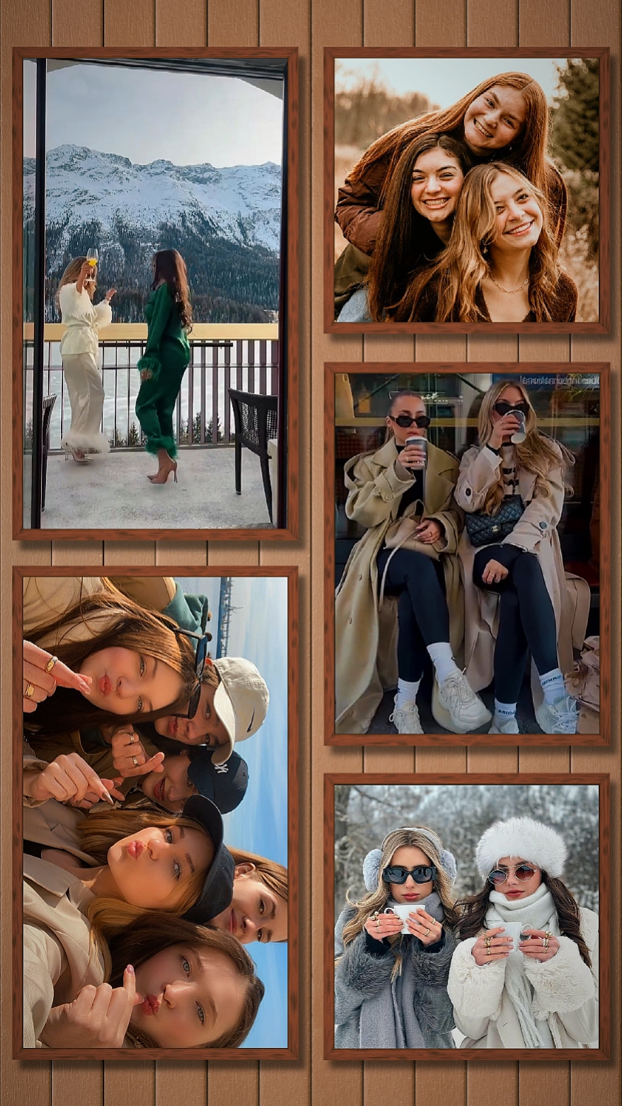 Collage De Fotos De Pared