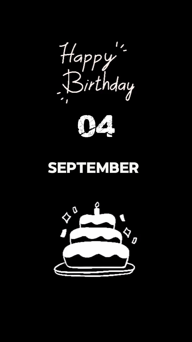 HBD 04 de setembro