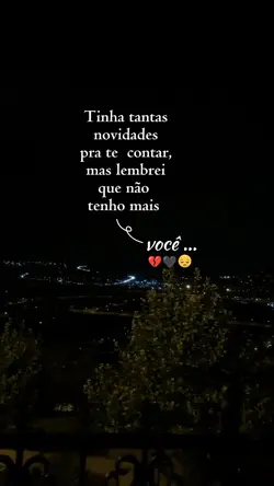 tinha tantas novidad