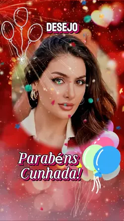 Parabéns Cunhada!