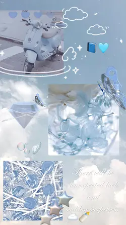 壁紙配布〜水色系統🩵🫧〜（保存👌🏻）