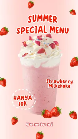 Strawberry Milkshake