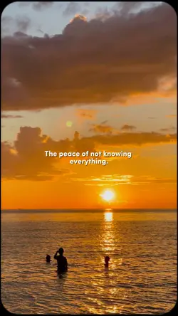 Peace of not Knowing