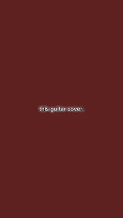 this guitar cover