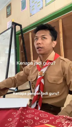 Kenapa jadi guru?