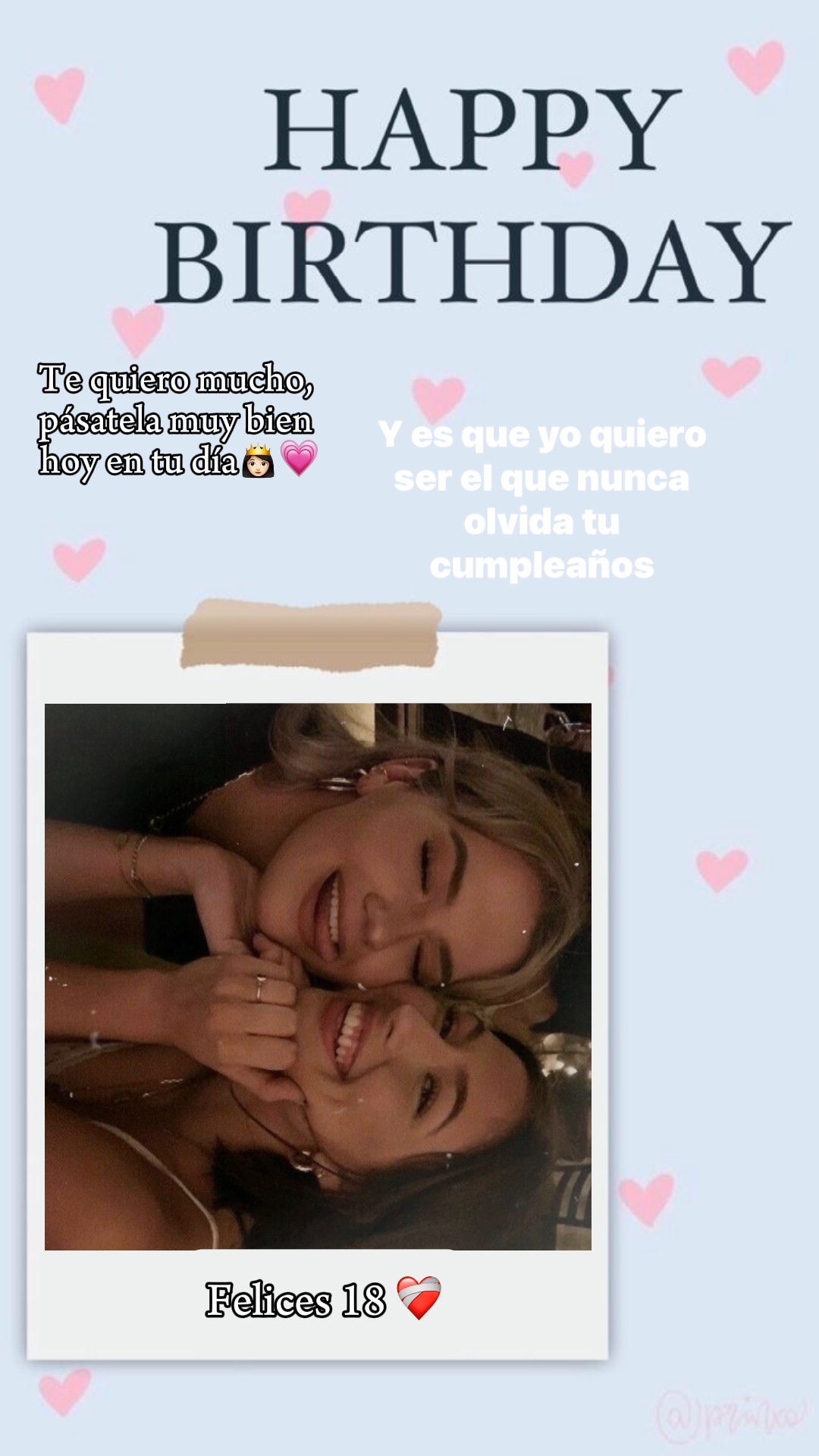 Feliz cumpleaños 