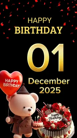HBD 01 DECEMBER 