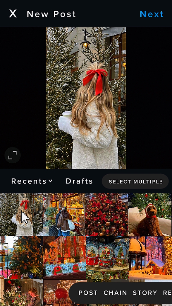 Estilo IG navideño