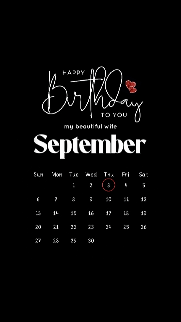 HBD ISTRI 03 SEPTEMBE