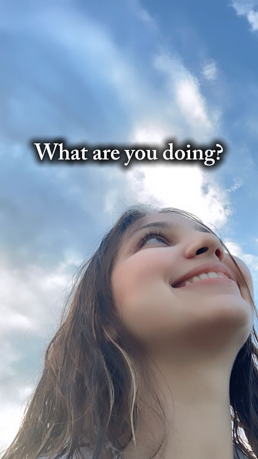 What are you doing?