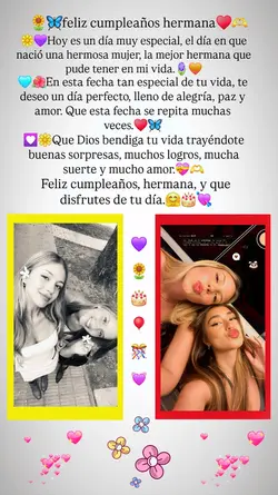 cumpleaños hermana 