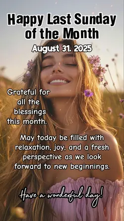 Happy Last Sunday 