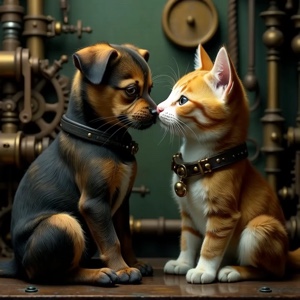 Hund und Katze 