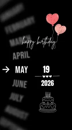 HBD 19 MAY