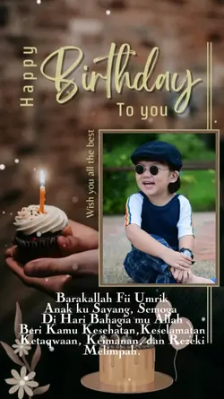 happy birtday anakku