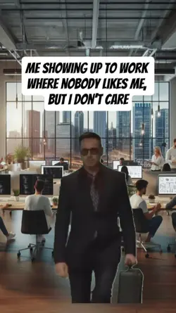 me showing up to wor