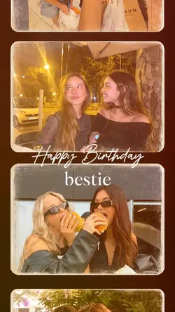 happy bday bestie