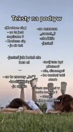 Teksty na podryw 
