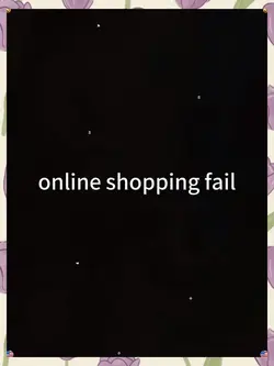online shopping fail