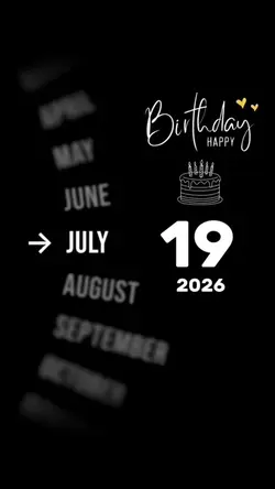Hbd 19 July 2026