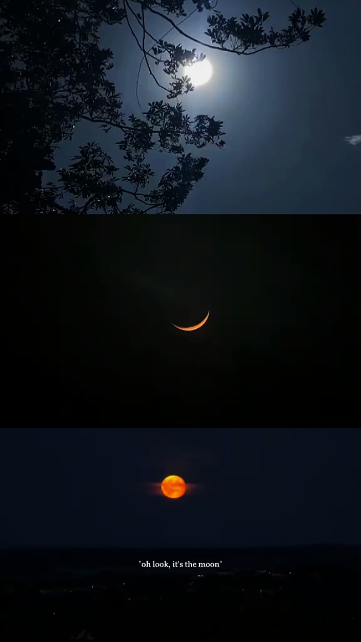 oh look Its the moon