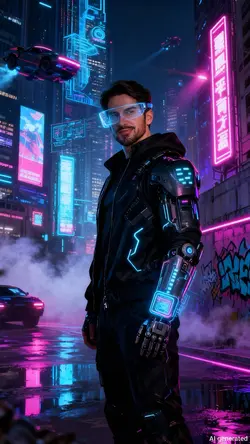 Cyberpunk Futuristic