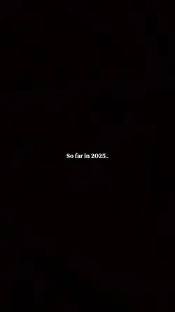 So far in 2025