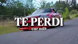 TE PERDI car edit
